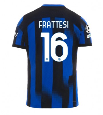 Inter Milan Davide Frattesi #16 Hemmatröja 2023-24 Kortärmad